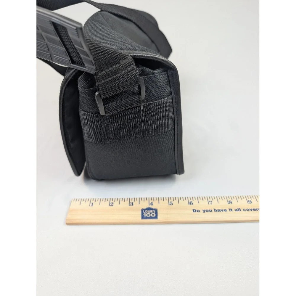 Sigma Camera Bag Black Ballistic Nylon Shoulder Messenger Case with Strap